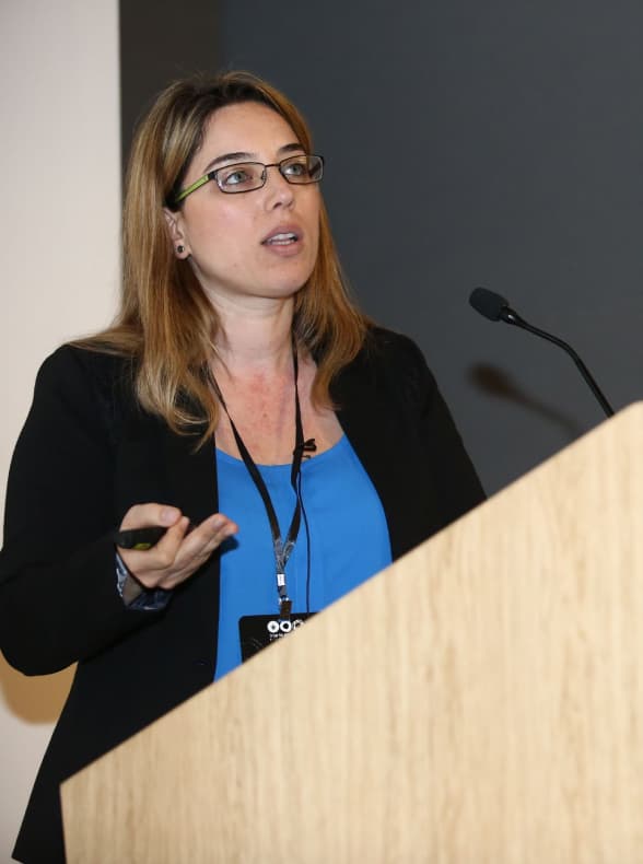 Speaking at Tel-Aviv university